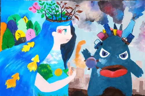 Chương trình “Đại sứ màu xanh” dành cho các em nhỏ yêu nghệ thuật