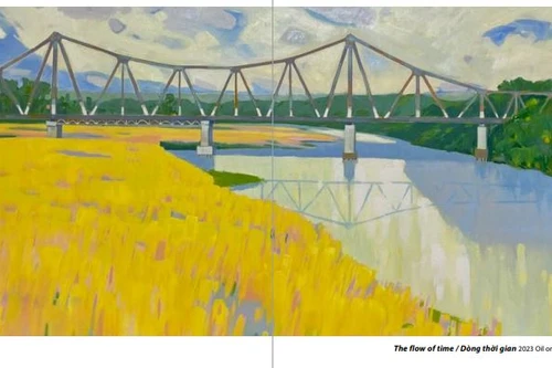 Các tác phẩm mỹ thuật phản ánh lịch sử, văn hóa Việt Nam-Singapore