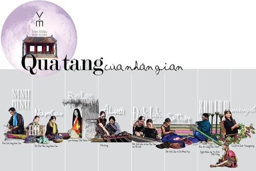 “Quà tặng của nhân gian” tại Văn miếu - Quốc Tử Giám Hà Nội 