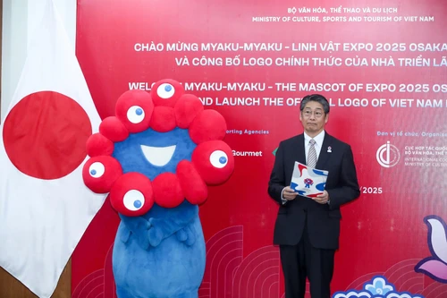 Linh vật của Triển lãm thế giới EXPO 2025 đến Hà Nội