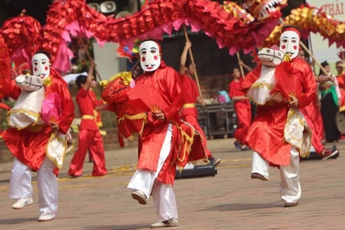 Trình diễn Di sản văn hóa phi vật thể quốc gia vào dịp đầu năm mới