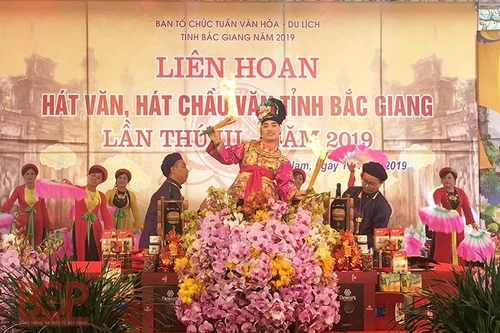  Liên hoan hát Chầu văn tỉnh Bắc Giang