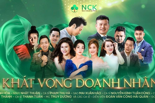 Các nghệ sĩ nổi tiếng góp mặt trong đêm nhạc "Khát vọng doanh nhân" 