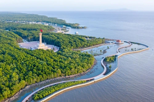 Khu Du lịch Mũi Cà Mau được công nhận là điểm đến du lịch hấp dẫn