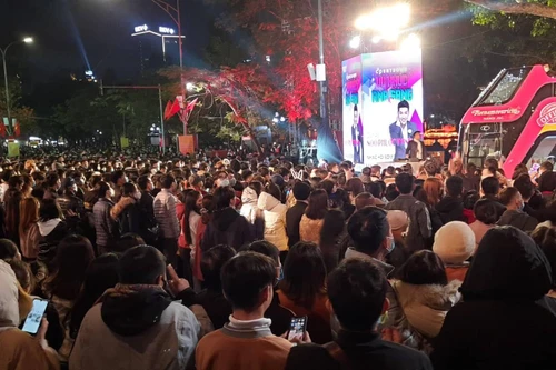 Rộn ràng không khí đón năm mới 2021 tại Hà Nội