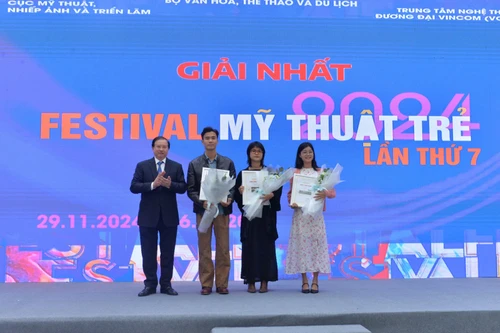 Chính thức khai mạc Festival Mỹ thuật Trẻ năm 2024 