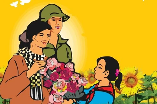 Phát động thi sáng tác tranh cổ động kỷ niệm 75 năm Ngày thương binh liệt sĩ