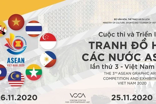 Triển lãm tranh đồ họa các nước ASEAN - Việt Nam lần thứ 3 