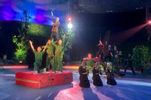 Chương trình xiếc "Đi cùng năm tháng" tri ân các thương binh, liệt sĩ