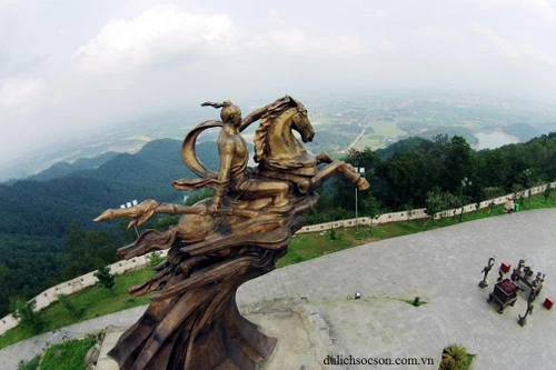 Di tích quốc gia đặc biệt Đền Sóc được công nhận là điểm du lịch của Hà Nội