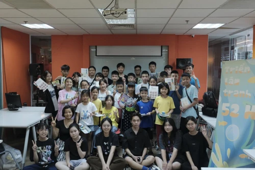 "Hồi ngôn" - Nơi các em nhỏ khiếm thính vẽ ước mơ