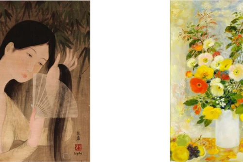 Choáng ngợp trước bộ sưu tập tranh Đông Dương đắt giá của Sotheby's sắp ra mắt tại Việt Nam