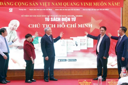 Ra mắt Tủ sách điện tử Chủ tịch Hồ Chí Minh