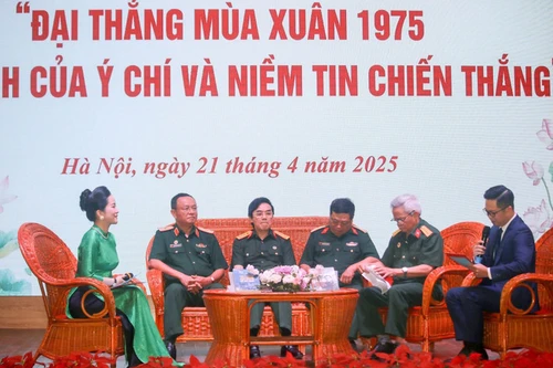 Tọa đàm “Đại thắng mùa Xuân 1975 - Sức mạnh của ý chí và niềm tin chiến thắng”