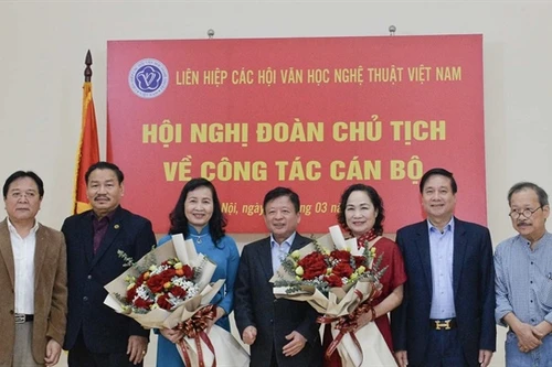 Liên hiệp các Hội Văn học Nghệ thuật Việt Nam có 2 nữ Phó Chủ tịch mới