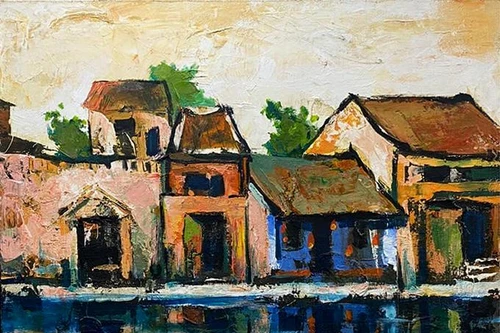 Đấu giá tranh trực tuyến "Câu chuyện dòng sông" gây quỹ vì môi trường