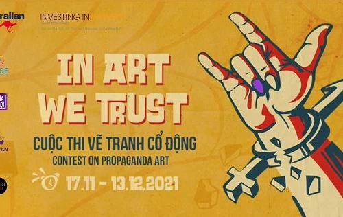 Thi vẽ tranh cổ động về giới "In art we trust”