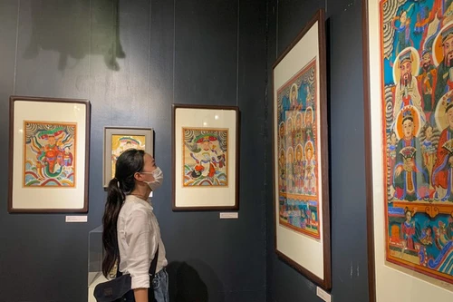 Quảng bá nét đẹp của tranh dân gian Hàng Trống