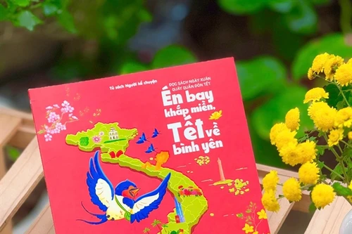 Ra mắt sách Tết 2025 - "Én bay khắp miền - Tết về bình yên" 