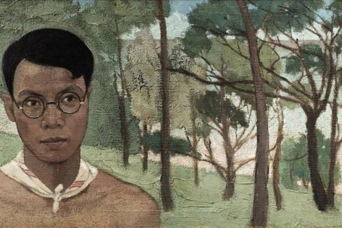 Có gì đặc biệt ở bức chân dung tự họa của Lê Phổ có giá tới cả triệu đô?