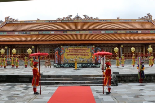 Khánh thành điện Thái Hòa sau 3 năm trùng tu