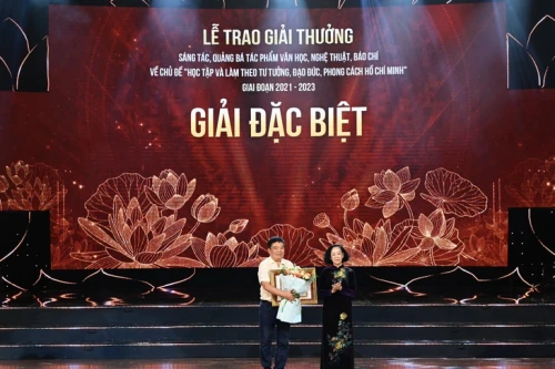 Bức tranh Panorama về Chiến thắng lịch sử Điện Biên Phủ giành giải Đặc biệt