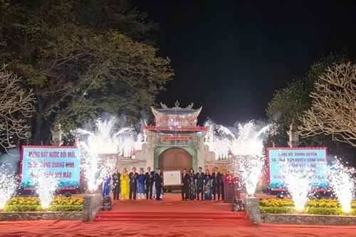 Lễ hội Cổ Loa đón bằng Di sản văn hóa phi vật thể cấp quốc gia