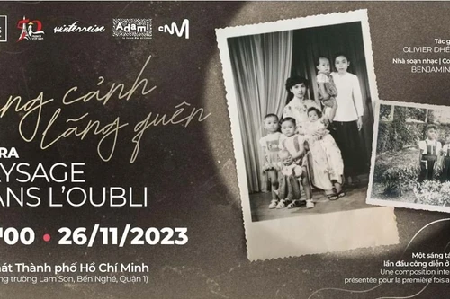 Lần đầu tiên công diễn vở opera "Khung cảnh lãng quên"