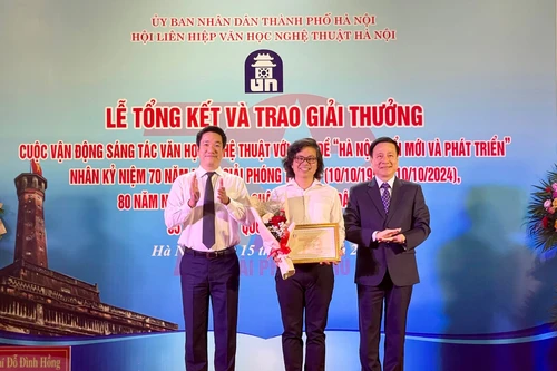 Phim tài liệu "Vì Hà Nội ngày mai" đoạt giải đặc biệt 