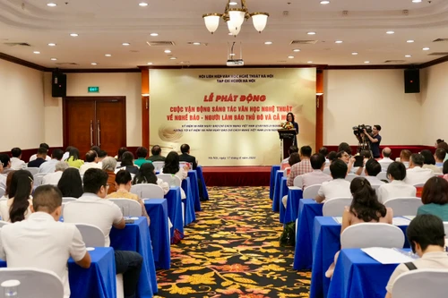 Phát động cuộc vận động sáng tác VHNT về nghề báo, người làm báo Thủ đô và cả nước năm 2025 