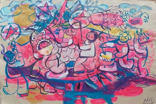 Cả nhà cùng "phá cỗ tranh" vào mùa Trung thu đặc biệt