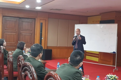 Hội Phụ nữ Cục Công tác Đảng và công tác chính trị tổ chức buổi nói chuyện "Chăm sóc sức khỏe, sắc đẹp và phong độ"