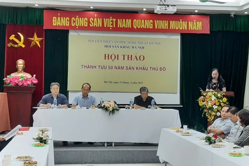 Hội thảo "Thành tựu 50 năm sân khấu Thủ đô"