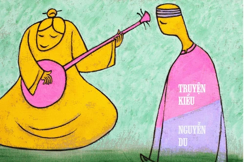 Phổ họa Truyện Kiều theo phong cách tối giản