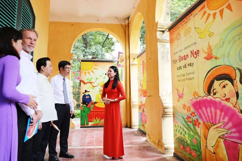 "Tết Đoan Ngọ Thăng Long xưa" tại Hoàng thành Thăng Long 