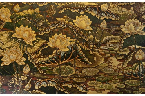 Hình ảnh hoa sen trong mỹ thuật Phật giáo