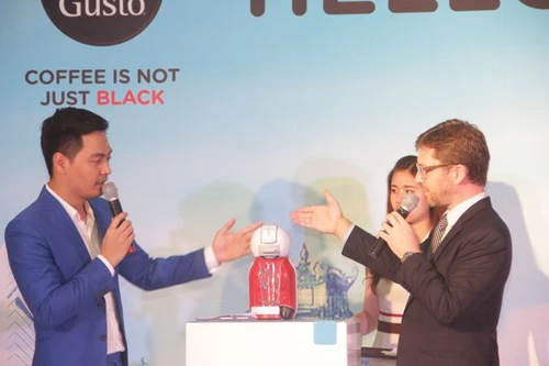 Nestlé Việt Nam giới thiệu máy pha cà phê độc đáo tại Hà Nội