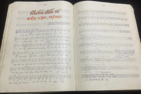 Hòa cùng khúc ca "Chiến đấu vì độc lập tự do"