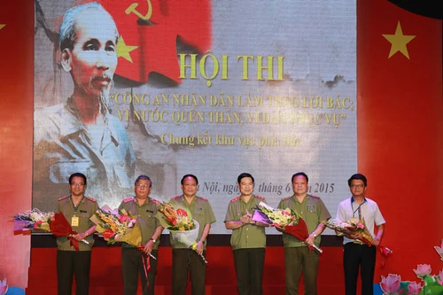 Chung kết khu vực phía Bắc hội thi “CAND làm theo lời Bác; vì nước quên thân, vì dân phục vụ“