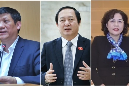 Quốc hội chính thức phê chuẩn Bộ trưởng Y tế, Khoa học công nghệ, Thống đốc Ngân hàng Nhà nước