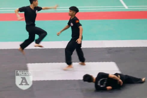 [Ảnh] Những hình ảnh đầu tiên về giải võ thuật lớn nhất miền Bắc đang diễn ra