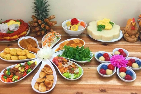 [ẢNH] Rằm tháng 7 âm lịch: Gợi ý chuẩn bị mâm cơm cúng