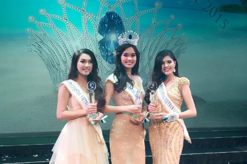 Vương miện Hoa hậu Biển xanh toàn cầu 2015 đã có chủ