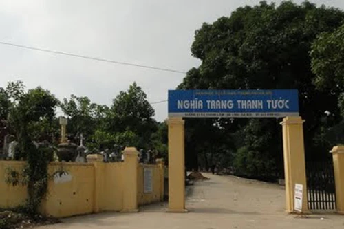 Ngừng hung táng tại Nghĩa trang Thanh Tước