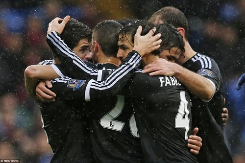 Hủy diệt Crystal Palace 3-0, Chelsea khởi đầu hoàn hảo trong năm 2016