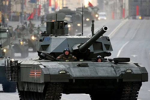 Quân đội Nga chuẩn bị nhận 20 xe tăng Armata T-14 vào năm 2016