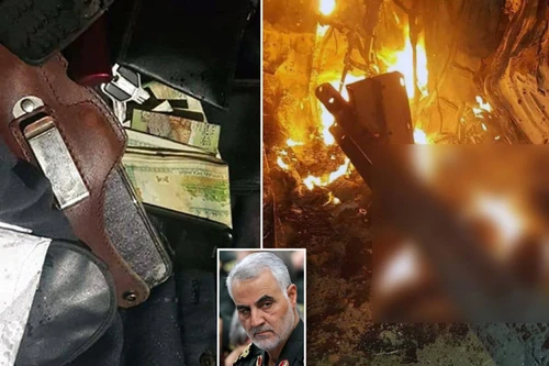 [ẢNH] Đặc nhiệm Mỹ kéo thi thể tướng Iran khỏi xe sau khi bị trúng tên lửa