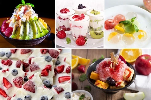 [ẢNH] Loạt món ăn vặt từ trái cây cực ngon giúp "đánh bay" cơn nóng ngày hè