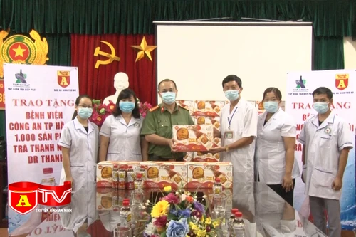 Chung tay cùng Bệnh viện Công an TP Hà Nội trong phòng chống dịch Covid-19