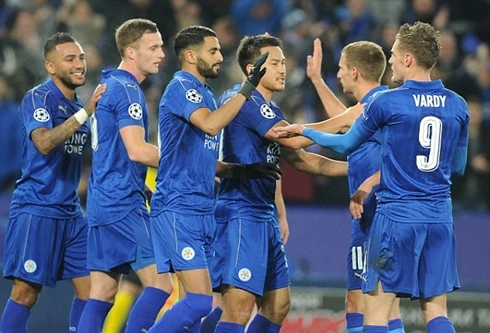 Giành vé vào vòng knock-out Champions League, các "sao" Leicester nhận thưởng lớn